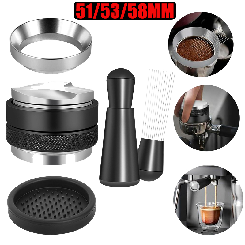 Coffee Tamper Leveler - 5 Buah Kit Aksesori Espresso Distributor