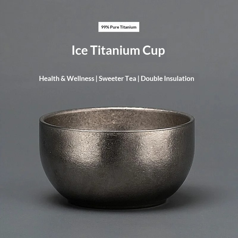 Coffee Tea Set Up - Cangkir Teh Titanium Kelas Atas Ukuran