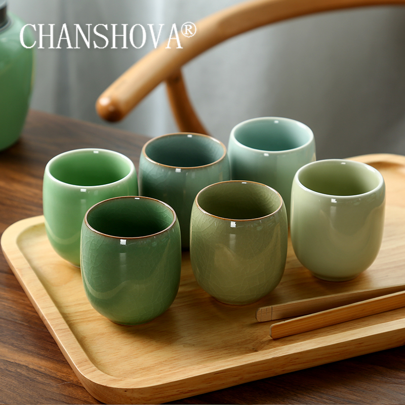 Coffee Tea Mix - Set cangkir teh porselen CHANSHOVA, gaya