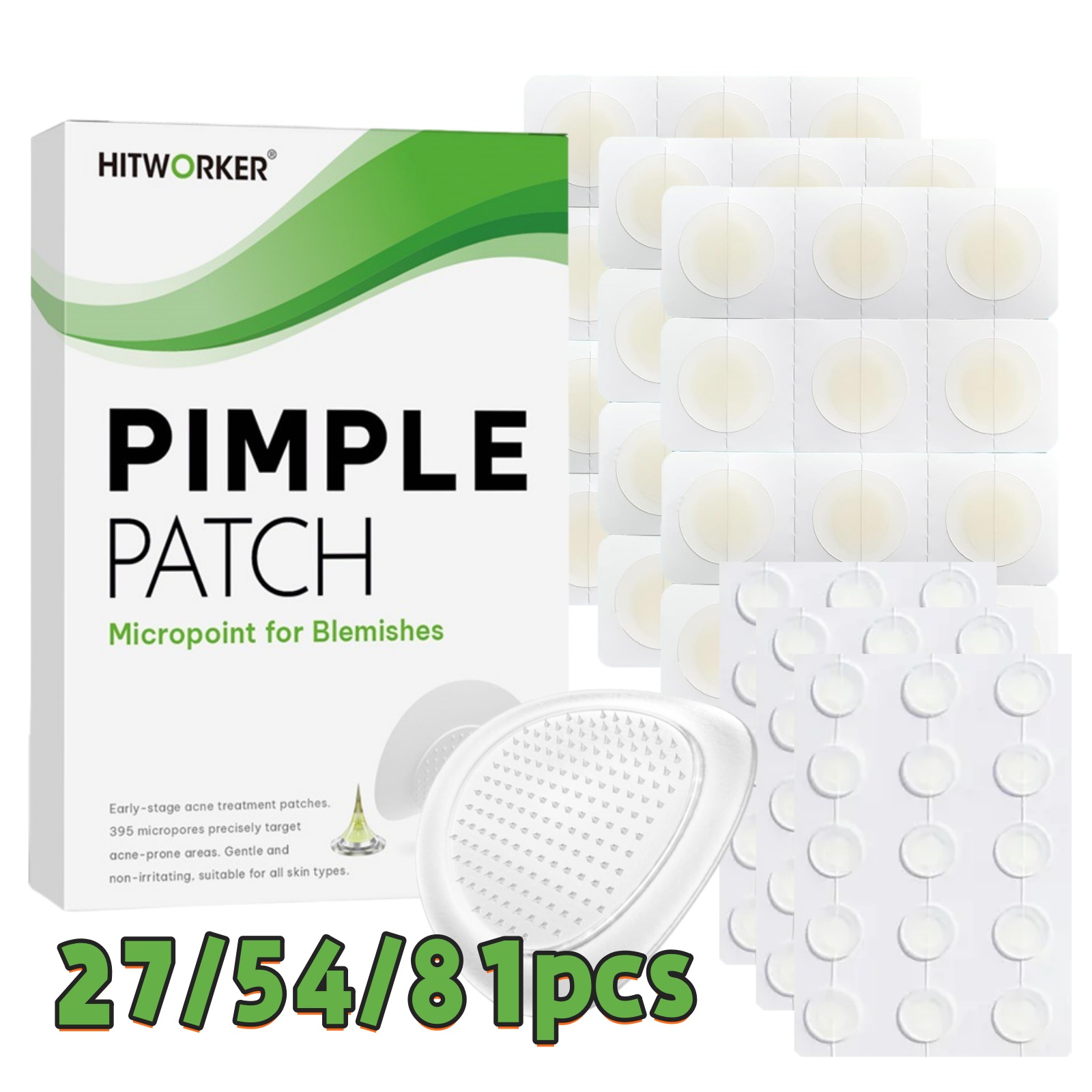 Tea & Coffee Quận 1 - 27/54/81-Piece HITWORKER Acne Patches - Diisi
