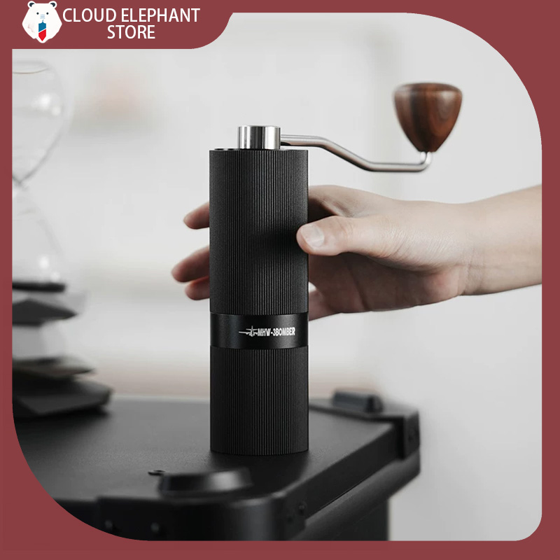 Burr Hand Grinder - Penggiling Kopi Manual MHW-3BOMBER dengan Pengaturan