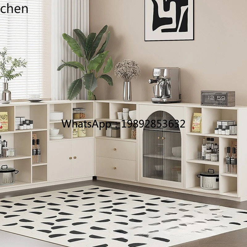 Tea & Coffee Quận 1 - i7 Kombinasi Lemari Penyimpanan Dapur Krim