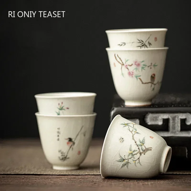 Coffee Tea Set Up - Cangkir Meditasi Cangkir Teh Keramik Retak