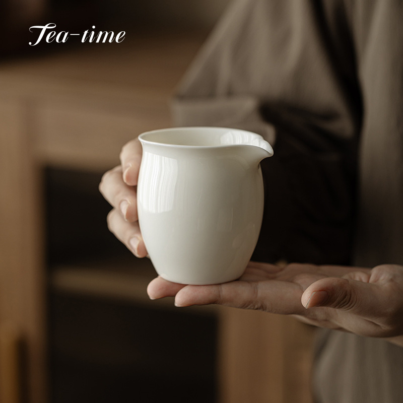 Coffee Tea Set Up - Cangkir Porselen Giok Lemak Domba untuk