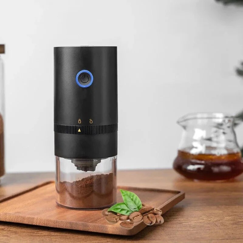 Burr Hand Grinder - Penggiling kopi Tipe C isi daya
