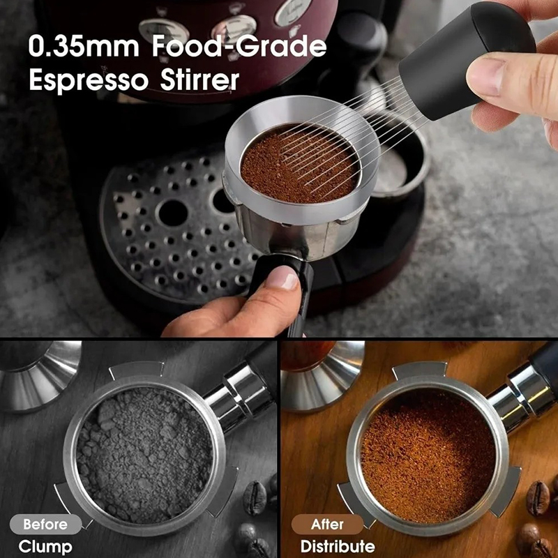 5 Buah Kit Aksesori Espresso D - Coffee Tamper Leveler ulasan dan harga