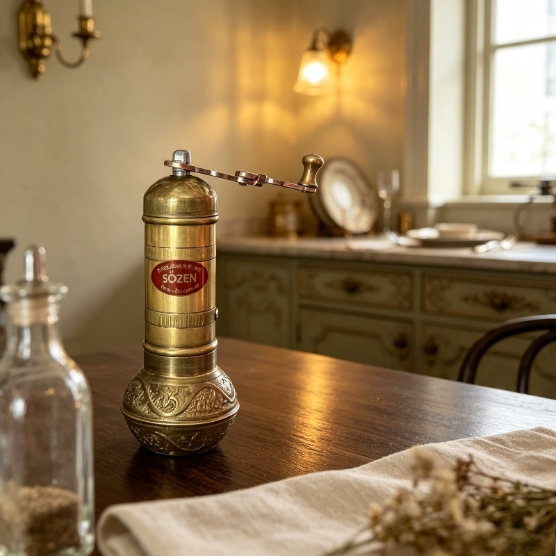 Alat Penggiling Kopi Turki Man - Burr Hand Grinder ulasan dan harga