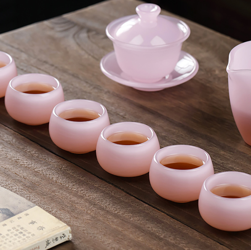 Hibiscus Jade porselen Teacup, - Coffee Tea Set Up ulasan dan harga