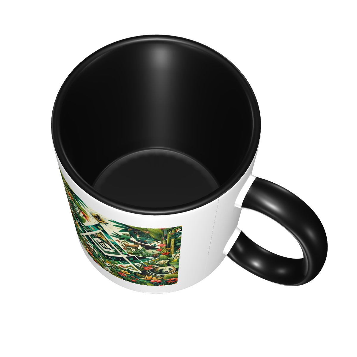 Mug Keramik Geometric Jungle M - Tea And Coffee Fusion ulasan dan harga