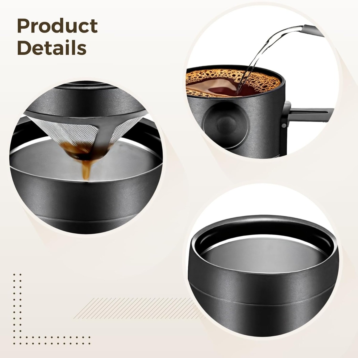Mug Kopi Baja Tahan Karat 350/ - Coffee Tea Exchange ulasan dan harga