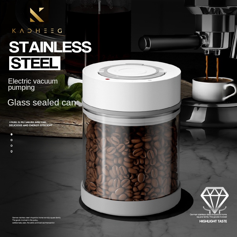 Stoples Penyimpanan Kaca Biji  - Coffee Tea And Sugar Canisters ulasan dan harga