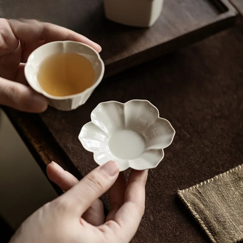 Alas Cangkir Kopi Motif Bunga  - Coffee Tea Set Up ulasan dan harga