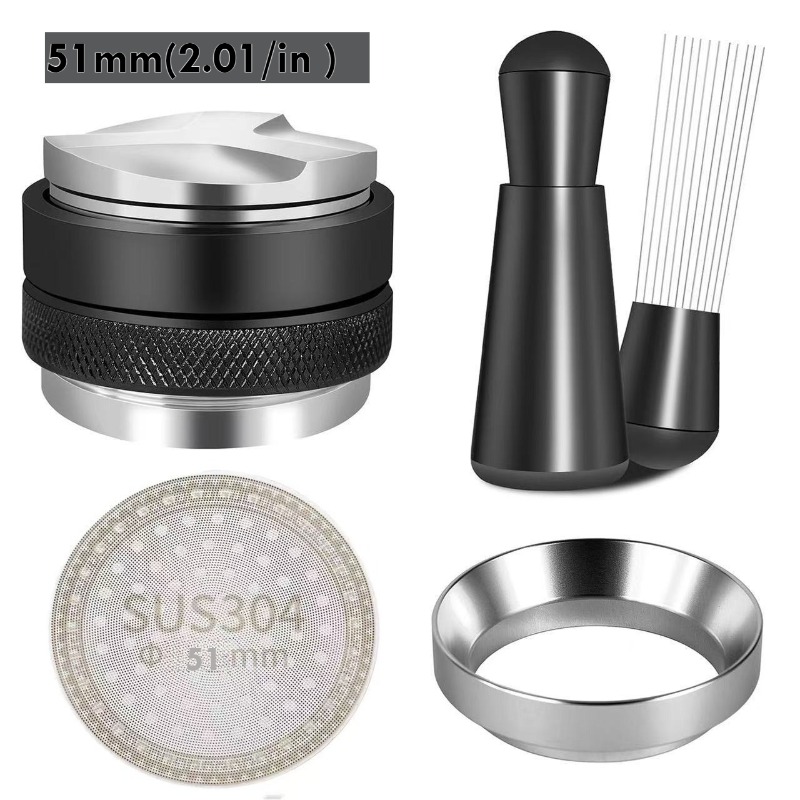 51/53/58mm 5pcs Set Espresso - - Coffee Tamper Leveler ulasan dan harga