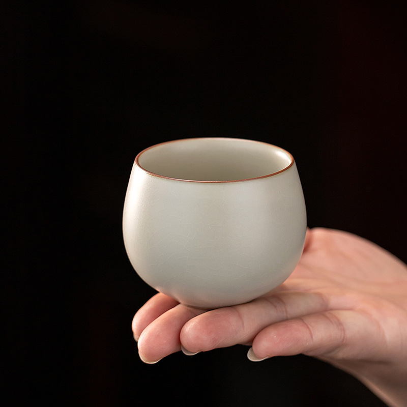 Cangkir Teh Keramik Ru Kiln Ku - Coffee Tea Set Up ulasan dan harga
