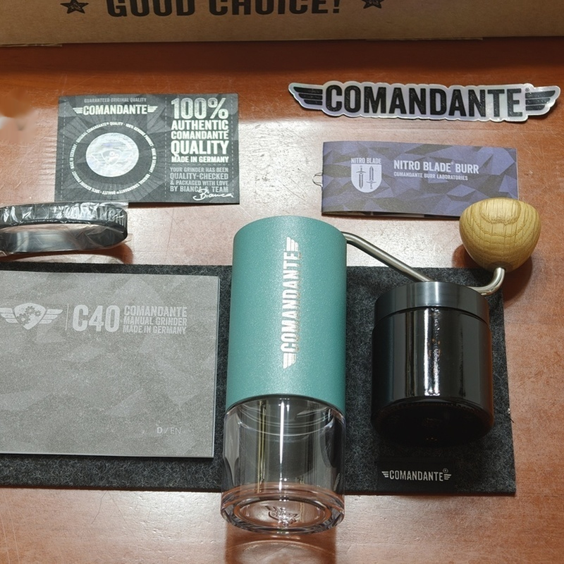 Penggiling Kopi Manual Comanda - Burr Hand Grinder ulasan dan harga
