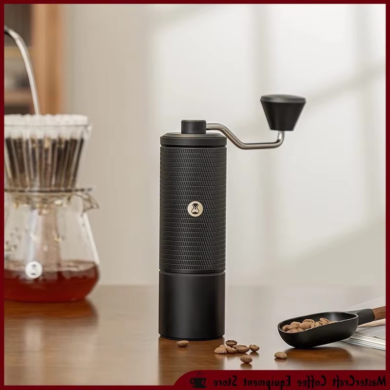 Penggiling Kopi Manual HOT TIM - Burr Hand Grinder ulasan dan harga